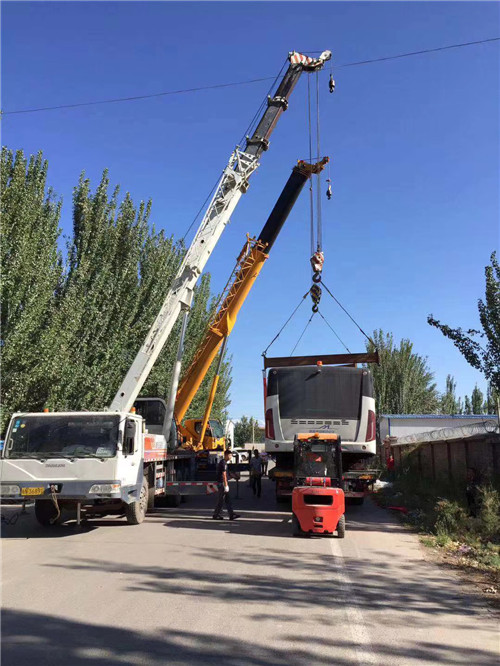 深泽县港口集装箱搬运案例